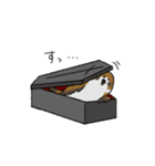 はっぴいちゅんちゅん（個別スタンプ：4）