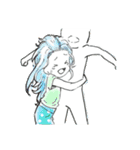 aouko's barcode（個別スタンプ：3）