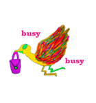 flashy bird（個別スタンプ：33）