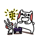 Silly hat and rabbit（個別スタンプ：35）