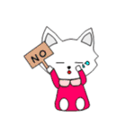 ねこ ねこ♡（個別スタンプ：3）