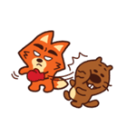 Foxgie ＆ Beave（個別スタンプ：4）