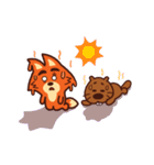 Foxgie ＆ Beave（個別スタンプ：6）