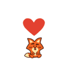 Foxgie ＆ Beave（個別スタンプ：7）