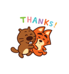 Foxgie ＆ Beave（個別スタンプ：19）