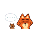 Foxgie ＆ Beave（個別スタンプ：30）