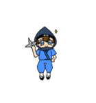 The image of Ninja boy stickers（個別スタンプ：1）