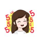 Nong Sookjai - Happy Girl（個別スタンプ：12）