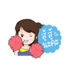 Nong Sookjai - Happy Girl（個別スタンプ：14）