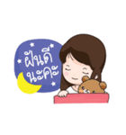 Nong Sookjai - Happy Girl（個別スタンプ：16）