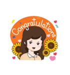 Nong Sookjai - Happy Girl（個別スタンプ：20）