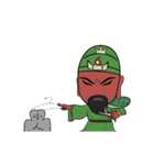 Guan Yu move up more busy（個別スタンプ：12）