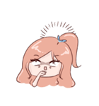 cute and emotional girl（個別スタンプ：16）