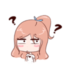 cute and emotional girl（個別スタンプ：27）