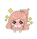 cute and emotional girl（個別スタンプ：30）