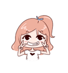 cute and emotional girl（個別スタンプ：31）