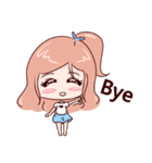cute and emotional girl（個別スタンプ：36）