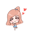 cute and emotional girl（個別スタンプ：38）