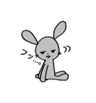 辛口うさぎ（中辛）（個別スタンプ：4）