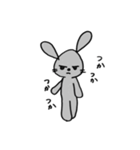 辛口うさぎ（中辛）（個別スタンプ：6）