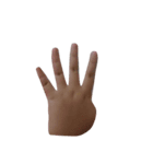Gerak-gerik tangan（個別スタンプ：6）