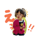 家族スタンプで行ってみよー（個別スタンプ：8）