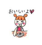 マイペースな女子たち（個別スタンプ：3）
