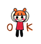 マイペースな女子たち（個別スタンプ：22）