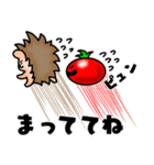 ハリネズミとトマトの日常（その3）（個別スタンプ：14）