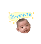我が子でスタンプ作ってみました⑅︎◡̈︎*（個別スタンプ：6）