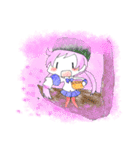 ぺちっと 春（個別スタンプ：32）