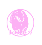 ミニチュアダックスフンドのぺっちゃん 犬（個別スタンプ：9）