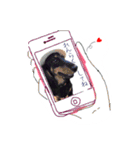ミニチュアダックスフンドのぺっちゃん 犬（個別スタンプ：35）