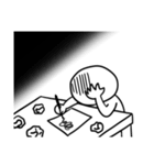 今日も絶望！！明日も絶望ッ！！！【修正版】（個別スタンプ：33）