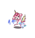 Poodle Pony Falling in Love（個別スタンプ：13）