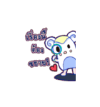 Poodle Pony Falling in Love（個別スタンプ：21）