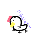 カモたんとにわとりさん絵本から飛び出した（個別スタンプ：5）