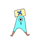 ひとつめ星人（個別スタンプ：4）