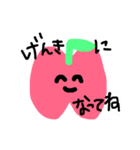 funny fruits (smile)（個別スタンプ：3）
