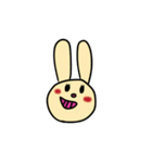 黄色いうさこ（個別スタンプ：6）