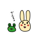 黄色いうさこ（個別スタンプ：7）