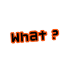 English ^_^（個別スタンプ：2）