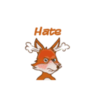 Fox, Crab, Lion, Owl and Turtle（個別スタンプ：6）
