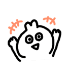 うさぎみたいな白いやつ（個別スタンプ：6）