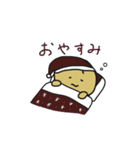 冬に使えるこまじゃがくん（個別スタンプ：22）