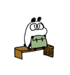 クマとパンダときどきカメ（個別スタンプ：7）