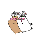 クマとパンダときどきカメ（個別スタンプ：23）