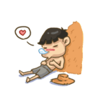 country boy by kapook（個別スタンプ：28）