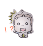ハの字眉のヤン（個別スタンプ：6）