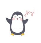 Lovely penguins（個別スタンプ：1）